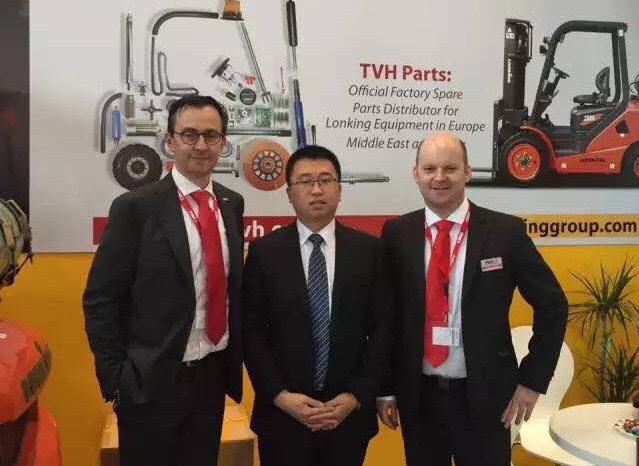 龙工在2016汉诺威物流展中进一步拓展国际市场